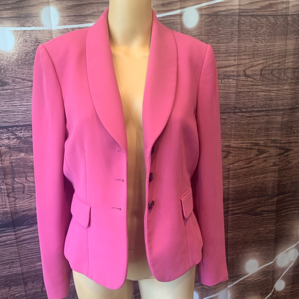 Pink business blazer from Talbots size 6